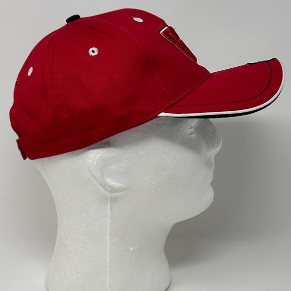 Dale Earnhardt Jr NASCAR Hat Baseball Cap National Guard Motorsports 6 Panel Red - Picture 5 of 9